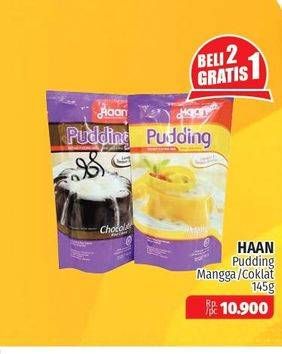 Promo Harga HAAN Pudding Mango, Chocolate 145 gr - Lotte Grosir