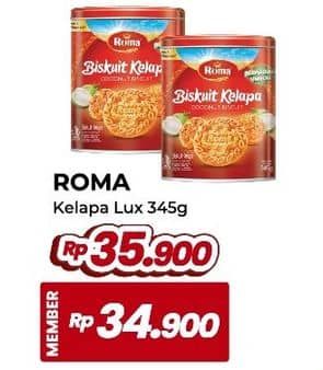 Promo Harga Roma Biskuit Kelapa 345 gr - Yogya