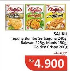 SAJIKU Tepung Bumbu Serbaguna/ Manis/ Bakwan/ Golden Crispy 150-200gr
