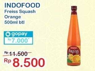 Promo Harga FREISS Syrup Squash Orange 500 ml - Indomaret