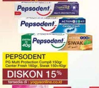 Harga Pepsodent Pasta Gigi Complete 8 Actions/Complete 8 Actions/Action 123