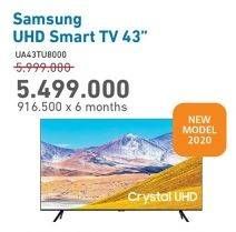 Promo Harga SAMSUNG UHD Smart TV 43"  - Electronic City