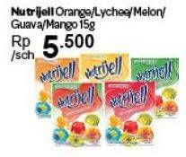 Promo Harga NUTRIJELL Jelly Powder Orange, Lychee, Melon, Guava, Mango 15 gr - Carrefour