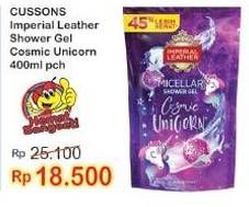 Promo Harga CUSSONS IMPERIAL LEATHER Body Wash Cosmic Unicorn 400 ml - Indomaret