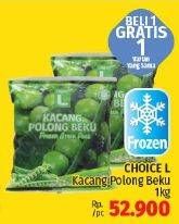 Promo Harga CHOICE L Frozen Green Peas 1 kg - LotteMart