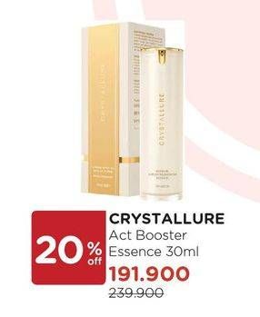 Promo Harga WARDAH Crystallure Activating Booster Essence 30 ml - Watsons