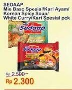 Promo Harga Mie Baso Spesial/ Kari Spesial/ White Curry/ Korean Spicy Soup  - Indomaret