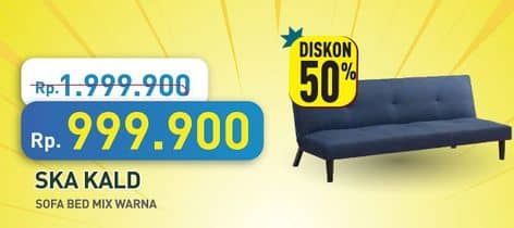 Promo Harga SKA KALID Sofa Bed Mix Warna  - Hypermart