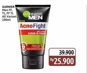 Promo Harga Garnier Men Acno Fight Facial Foam All Variants 100 ml - Alfamidi