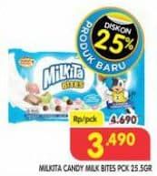 Promo Harga Milkita Candy Milk Bites 25 gr - Superindo