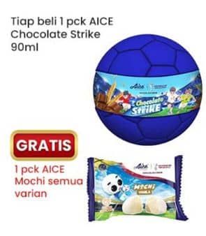 Promo Harga Aice Ice Cream Choco Strike 140 ml - Indomaret