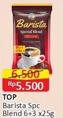 Promo Harga Top Coffee Barista Special Blend per 6 pcs 25 gr - Alfamart