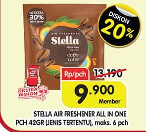 Promo Harga Stella All In One 42 gr - Superindo