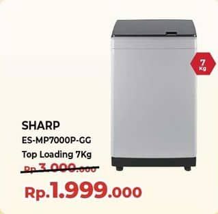 Promo Harga Sharp ES-M7000P-GG  - Yogya
