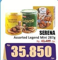 Promo Harga Serena Biskuit Legend 287 gr - Hari Hari