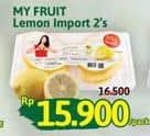 Promo Harga My Fruit Lemon Import 2 pcs - Alfamidi