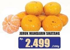 Promo Harga Jeruk Mandarin Shantang per 100 gr - Hari Hari