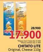 Promo Harga Chitato Lite Crunch Up Asli, Cheese 110 gr - Alfamidi
