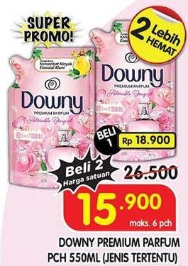 Promo Harga Downy Premium Parfum 550 ml - Superindo