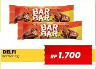 Promo Harga Delfi Bar Bar 18 gr - Yogya