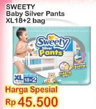 Promo Harga Sweety Silver Pants XL18+2  - Indomaret