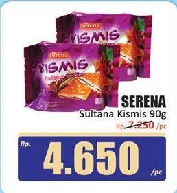 Promo Harga Serena Kismis Sultana Cookies 90 gr - Hari Hari