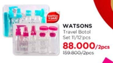 Promo Harga WATSONS Travel Bottle  - Watsons