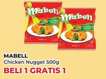 Promo Harga Mabell Nugget Ayam 500 gr - Yogya