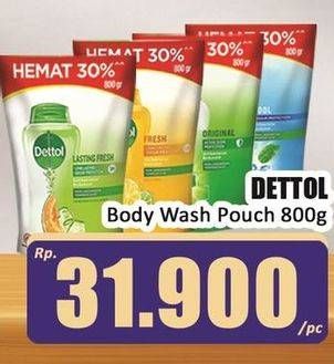 Promo Harga Dettol Body Wash 800 ml - Hari Hari