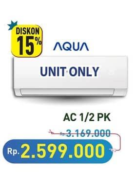 Promo Harga Aqua AC Split  - Hypermart