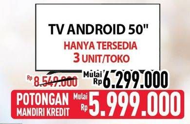 Promo Harga TV Android  - Hypermart