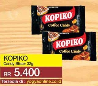 Promo Harga KOPIKO Coffee Candy Blister 32 gr - Yogya