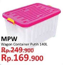 Promo Harga MPW Container 140 ltr - Yogya