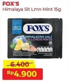 Foxs Himalayan Salt & Lemon Mints