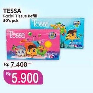 Promo Harga Tessa Facial Tissue 50 pcs - Indomaret