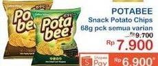 Promo Harga POTABEE Snack Potato Chips All Variants 68 gr - Indomaret
