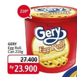 Promo Harga GERY Egg Roll 210 gr - Alfamidi