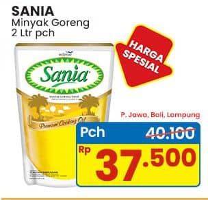 Promo Harga Sania Minyak Goreng 2000 ml - Indomaret