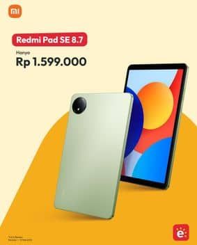 Promo Harga Xiaomi Redmi Pad SE  - Erafone