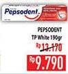 Promo Harga Pepsodent Pasta Gigi Pencegah Gigi Berlubang White 190 gr - Hypermart