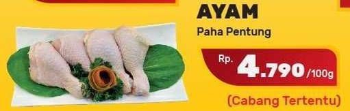 Promo Harga Ayam Paha Bawah per 100 gr - Yogya