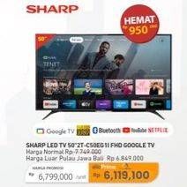 Promo Harga Sharp 2T-C50EG1I  - Carrefour