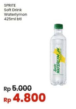 Promo Harga Sprite Waterlymon 425 ml - Indomaret