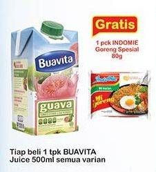 Promo Harga BUAVITA Fresh Juice Guava 500 ml - Indomaret