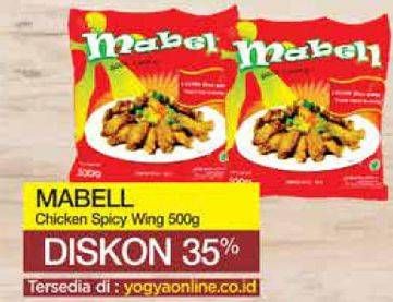 Promo Harga MABELL Spicy Wing 500 gr - Yogya