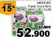 Promo Harga Merries Pants Good Skin S40, M34, L30, XL26  - Giant