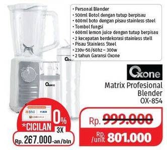 Promo Harga OXONE OX-854 Professional Hand Blender 300W  - Lotte Grosir
