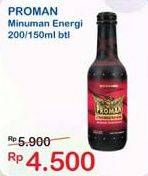 Promo Harga Minuman Energi 150/200ml  - Indomaret