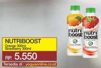 Promo Harga Minute Maid Nutriboost Orange, Strawberry 300 ml - Yogya