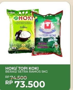 Promo Harga Topi Koki/Hoki Beras  - Yogya